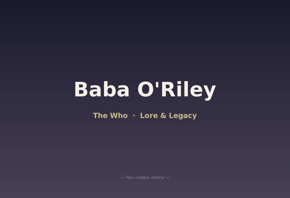 Baba O'Riley