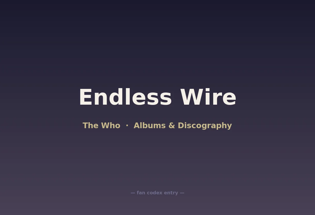 Endless Wire