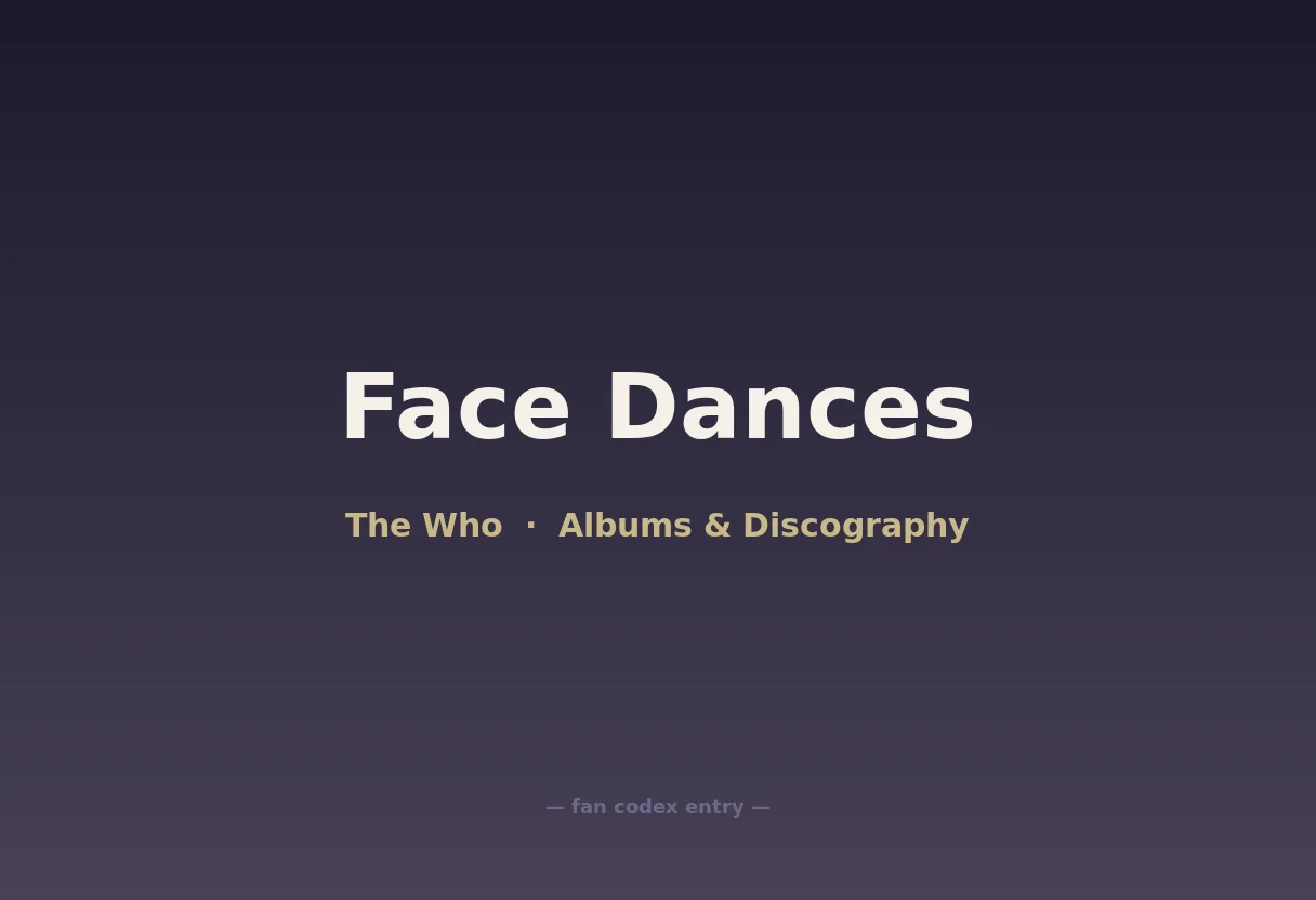 Face Dances